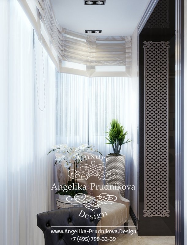 Дизайн-проект интерьера квартиры в стиле модерн в ЖК Донской Олимп