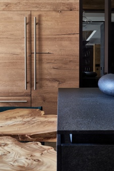 Фото интерьера кухни квартиры в стиле эко