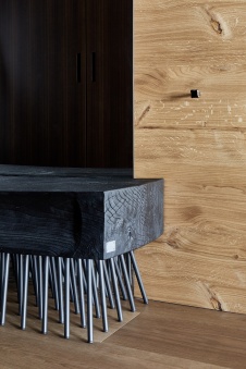 Фото интерьера гостиной квартиры в стиле эко