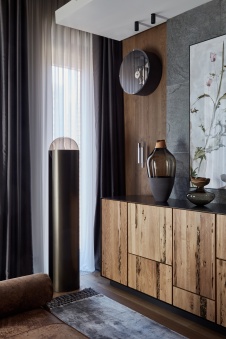 Фото интерьера спальни квартиры в стиле эко