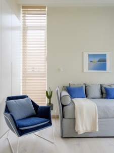 Фото интерьера кабинета дома в стиле фьюжн