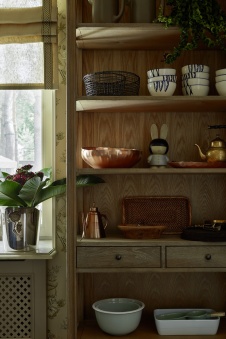 Фото интерьера кухни дома в стиле фьюжн