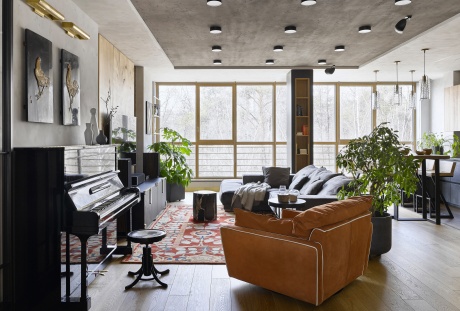 Квартира в стиле natural loft