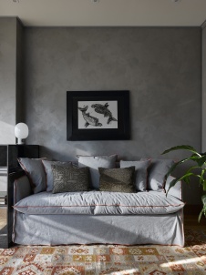 Фото интерьера кабинета квартиры в стиле лофт