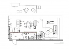 Планировка мансарды и надстроенной антресоли 3-х этажной квартиры с мансардой.