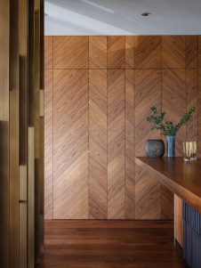 Фото интерьера кухни квартиры в американском стиле