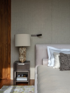 Фото интерьера спальни квартиры в американском стиле