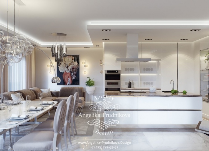 Дизайн-проект интерьера дома на Мальте	
