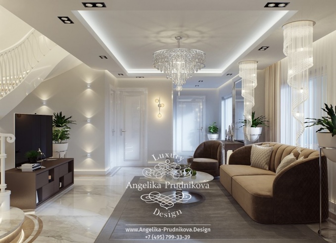 Дизайн-проект интерьера дома на Мальте