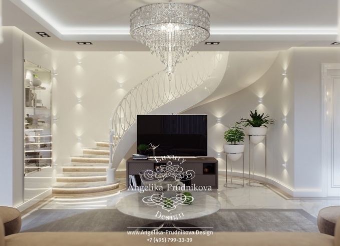 Дизайн-проект интерьера дома на Мальте