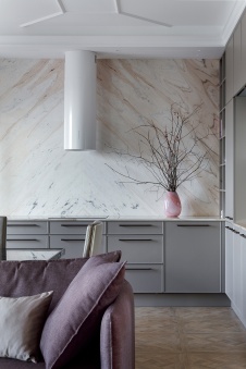 Фото интерьера кухни квартиры в стиле ар-деко