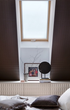 Фото интерьера спальни квартиры в стиле ар-деко