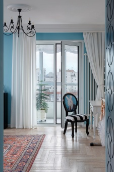 Фото интерьера детской квартиры в стиле ар-деко