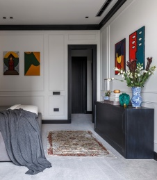 Фото интерьера спальни квартиры в американском стиле