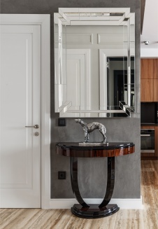 Фото интерьера входной зоны квартиры в американском стиле