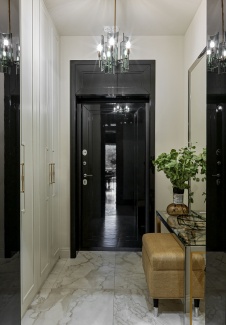 Фото интерьера входной зоны квартиры в стиле фьюжн