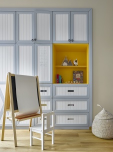 Фото интерьера детской квартиры в стиле минимализм