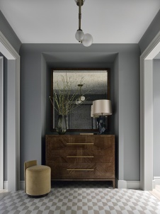 Фото интерьера входной зоны квартиры в стиле фьюжн