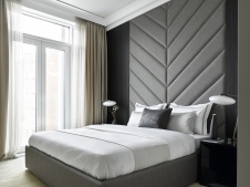 Фото интерьера спальни квартиры в стиле минимализм