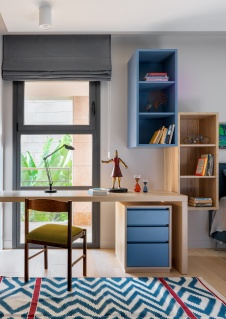 Фото интерьера детской дома в стиле фьюжн