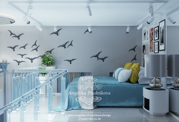 Дизайн-проект интерьера детской спальни в ЖК Art Residence