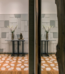 Фото интерьера входной зоны квартиры в стиле фьюжн