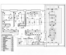 Планировка квартиры 96, 7 кв. м с террасой площадью 60 кв. м. в Красногорске.