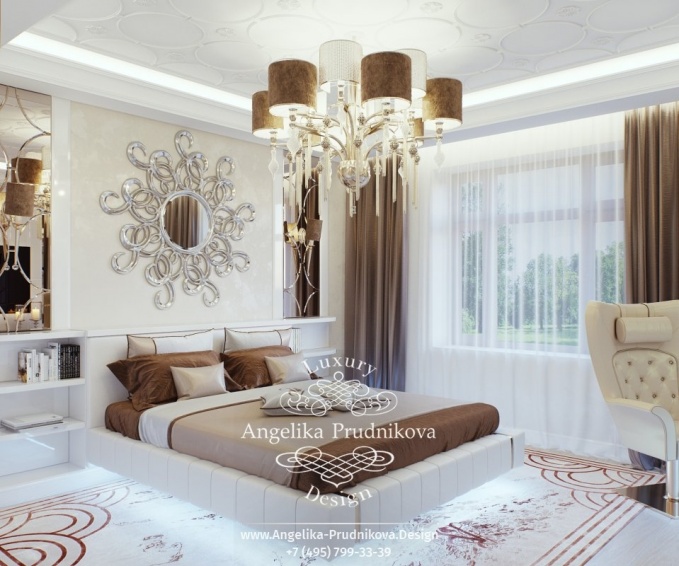 Дизайн-проект спальни в ЖК «Донской Олимп»