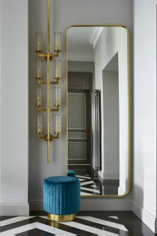 Фото интерьера зоны отдыха дома в стиле ар-деко