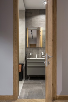 Фото интерьера санузла квартиры в стиле лофт