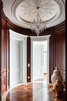 Фото интерьера входной зоны квартиры в американском стиле