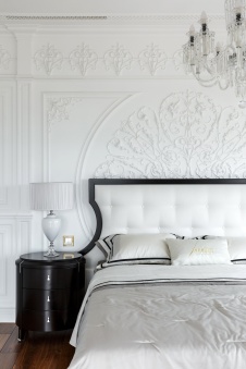 Фото интерьера спальни квартиры в американском стиле