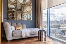 Фото интерьера кабинета квартиры в стиле ар-деко