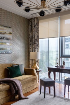 Фото интерьера гостевой квартиры в стиле ар-деко