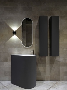 Фото интерьера санузла дома в стиле минимализм