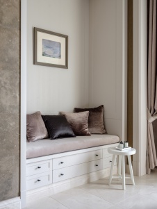 Фото интерьера санузла дома в стиле неоклассика