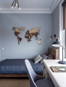 Фото интерьера детской квартиры в стиле современная классик