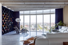 Фото интерьера гостиной квартиры в стиле минимализм