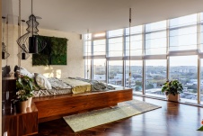 Фото интерьера спальни квартиры в стиле минимализм