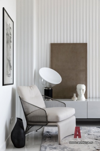 Фото интерьера гостиной квартиры в американском стиле