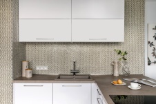 Фото интерьера кухни квартиры в американском стиле