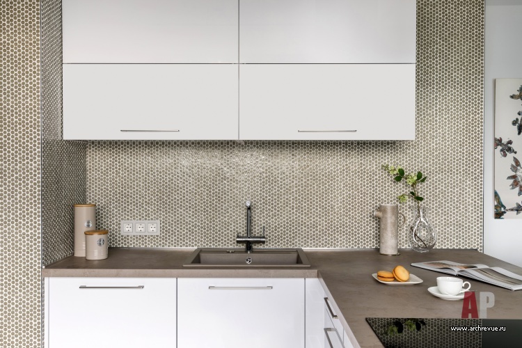 Фото интерьера кухни квартиры в американском стиле