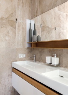 Фото интерьера санузла квартиры в американском стиле