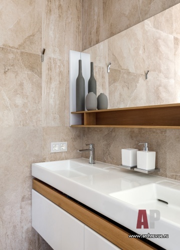 Фото интерьера санузла квартиры в американском стиле