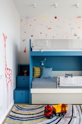 Фото интерьера детской квартиры в американском стиле