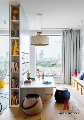 Фото интерьера детской квартиры в американском стиле