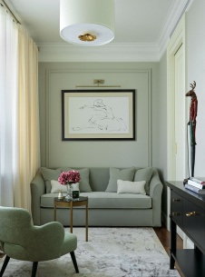Фото интерьера гостевой квартиры в стиле современная классика