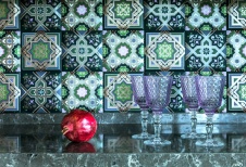 Фото интерьера кухни квартиры в стиле ар-деко