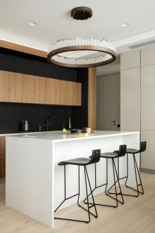 Фото интерьера кухни квартиры в стиле минимализм