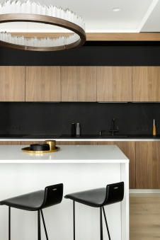 Фото интерьера кухни квартиры в стиле минимализм